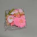 Zhanmai 24 Pcs Christmas Hot Pink Ornaments Christmas Tree Pink Decorations Cute Xmas Hanging Ornaments Traditional Xmas Tree Party Decors