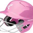 Easton | Alpha Batting Helmet with Facemask | T-Ball/Fastpitch Softball | Pink, Medium/Large