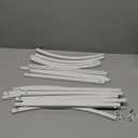 Putros Metal Arch Backdrop Stand White Wedding Backdrop Stand Set of 2 (7.2FT,6FT) Square Arch Frame for Birthday Party Graduation Ceremony Decoration