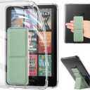 CoBak 7" Clear Case with Stand & Hand Strap for All-New Kindle Paperwhite 2024 (12th Gen) & Kindle Colorsoft Signature Edition | Anti-Yellowing, Ultra Slim Scratch-Proof Cover.