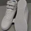 Reebok Women's Freestyle Hi High Top Sneakers for Women, Black or White Basketball and Tennis Shoes Womens Size 8, White/Silver, 8