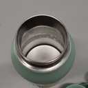 Momcozy Portable Milk Warmer for Travel  Dual Heating Modes for Breast Milk & Water, Portable Bottle Warmer with Fast Heating & Long Battery Life, 17 Ounces Large Capacity to Meet Your All-Day Needs (Green)