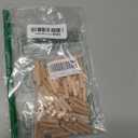 120pcs Hardwood Wood Dowel Pins, 1/4" x 1-1/8" Fluted Wood Dowels Rods Crafts Dowel Pegs for Woodworking Furniture Door Arts and Crafts DIY Projects, Straight Grooved