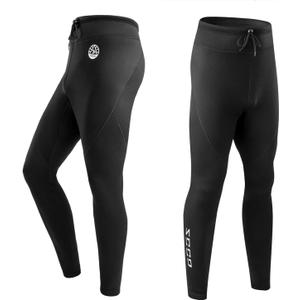 Men&Women Wetsuit Pants, 1.5mm/3mm Neoprene Long Pants Keep Warm,Diving Pants for Surfing Kayaking Swimming Diving Canoeing (3X-Large)