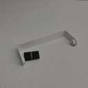 ZUNTO Paper Towel Holder Under Cabinet - Paper Towel Rack for Kitchen, Adhesive Paper Towel Holder SUS304 Stainless Steel(White)