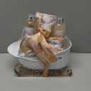 Gift Baskets for Women, Body & Earth Gift Set with Jasmine & Honey Scent Includes Bubble Bath, Hand Cream, Holiday Gift Baskets, Bath and Body Gift Sets for Women, Happy New Year Gifts BB Date 2028/06