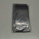 FireKylin 100 Pcs Resealable bags,5.5" x 7.9" Stand Up Black Paper Bags with Matte Window, Zipper Food Storage Bags for Packaging Products, Reusable, Sealable