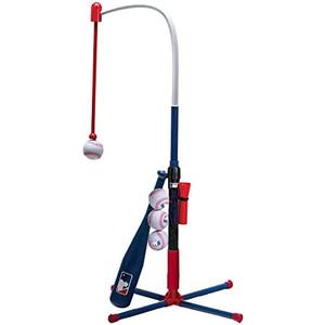 Franklin Sports Grow-with-Me Kids Baseball Batting Tee + Stand Set for Youth + Toddlers - Youth Baseball, Softball + Teeball Hitting Tee Set for Boys + Girls