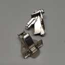 Amerock 2 Pack Full Overlay 165 Degree Lazy Susan Bi-Fold Door Self-Closing Concealed Hinge for Face Frame Cabinet