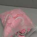 Albassa Chair Sashes Spandex Stretch Chair Bows with Buckle Slider for Wedding Party Decorations (Pink, 25PCS)