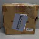 2-Tier Fruit Basket Bowl Stackable Vegetable Storage with Banana Tree Hanger Stand for Kitchen Countertop, Metal Wire Basket for Bread Onions Potatoes Black