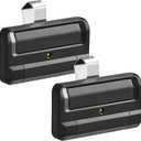 for Liftmaster 811LMX Gate Remote, Replacement for Liftmaster 811LM Gate Opener Remote, Compatible with Liftmaster Gate Opener and 850LM 860LM Receiver, Security+ 2.0, 12 Dip Switch, 2 Pack