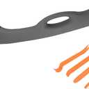 HQPASFY A Pillar Interior Trim Handle 4L3Z1503599AAB, Left Driver Side