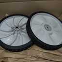 2pcs 490-325-0023 11 x 1.75 in Universal Plastic Wheel for MTD, Craftsman, Toro