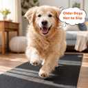 Nuanchu Yoga Mat Roll 24 inch Width, 4mm Thick Non Slip Exercise Mat, Large Anti Tear Gym Flooring for Home Workout, Fitness, Senior Dog Floor Protection