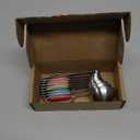 Magnetic Measuring Spoons Set of 9 Stainless Steel Stackable Measuring Spoons Heavy Duty Nesting Teaspoons Tablespoons for Measuring Dry and Liquid Ingredients