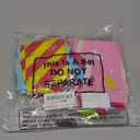 Civaner 6 Pcs Large Inflatable Donuts 33 Inch Candy Birthday Party Decorations Donut Shape Balloon Giant Lollipop Stick Pool Float Candy Themed Party Favor Summer Tree Ornament for Kids(Classic Color)