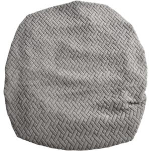 Elastic Fabric Chair Cover for Home (Medium Grey)