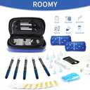 Pulnimus Insulin Cooler Travel Case - TSA Approved Insulin Travel Case with Thermometer Temperature Display - Insulin Travel Cooler with 2 Reusable Ice Packs