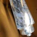 Deco Aluminum Metal Scrolled Candelabra Silver Pack of 2