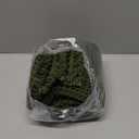 RESARE Christmas Waffle Bath Mat for Bathroom, Super Absorbent Bathroom Rugs Non Slip Machine Washable, Ultra Soft Quick Dry Boho Bath Rugs with Tassels for Floor, Bordered Design, 18"x30" Green (1'6" x 2'6", Rectangular)