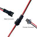 560 Pcs 2.54mm Pitch 2 3 4 5 Pin JST SM Connectors Male/Female Plug Housing Pin Header Crimp Terminals Assortment Kit