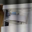 Bidet Toilet Seat, Heated Toilet Seat Round Shape, Electric Bidet with Warm Water and Dryer, 3 Cleaning Mode, Self-Clean Stainless Steel Nozzle, LED Display, Night Light, Slow Close Lid