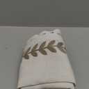 Rustic Style Embroidered Table Runner, 13x72 Inch Irregular Willow Leaf Table Runners 72 Inches Long for Dresser Decor Farmhouse Table Decor, 13x72 Inche, Taupe