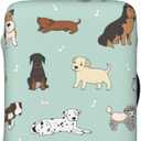 Puppy Dog Cute Animals Luggage Suitcase Covers Elastic Washable Luggage Protector Travel Suitcase Protective Cover For Kid And Adult, S (Fit 18-21 Inch Luggage) (Dog #10)