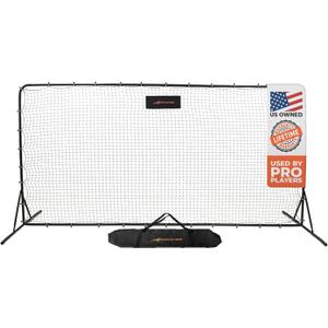 Soccer Rebounder Net 6x12 Feet Practice Soccer Training Equipment | Portable, Easy Assembly, Steel Frame | Perfect for Practicing Backyard Volley, Solo Training,Kickback, Passing, Pitchback