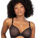 Sheer Mesh Demi Underwire Bra, 36 DD