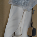 MIULEE Cream Back Tab Blackout Curtain 96 Inch Long 2 Panels Set for Bedroom, Rod Pocket/Pinch Pleat Thermal Insulated Living Room Darkening Pleated Light Blocking Floor to Ceiling Drape