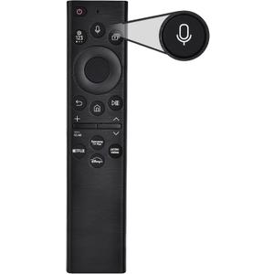 Voice Remote for Samsung Smart TV,Replacement Control for Frame TV,for All 2019 to 2025 Samsung Crystal/UHD/QLED/NEO QLED/ 4K 8K Smart TVs,No Solarcell,BN59-01385A