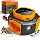 Ultrasonic Pest Repellent Plug in, Indoor Pest Rodent Control for Roach, Mosquito, Mouse, Bugs, Rodent, Mice, Spider, Ant, Electronic Repellent Device with 5 Mode Switching