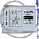 XXL Blood Pressure Cuff 9-24 (22-60CM) Compatible with All Automatic Blood Pressure Monitors, Extra Large BP Replacement Cuff for Big Arms - Includes 6 Connectors