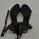 ZriEy Women's Clear Heels Strappy Chunky Block Heeled Sandals 2.2 Inch Open Toe Adjustable Ankle Strap Pump Sandals for Weddings Parties Daily Wear (10)