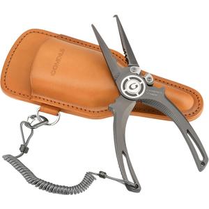 Gomexus Titanium Fishing Pliers 7.5'' with Side Cutters, Lanyard & Leather Sheath, Never Rust Hook Remover, Saltwater Resistant, Inshore & Nearshore Fishing (Split Ring Nose, 7.5 INCHS) Gomexus Titanium Fishing Pliers 7.5'' with Side Cutters, Lanyard & Leather Sheath, Never Rust Hook Remover, Saltwater Resistant, Inshore & Nearshore Fishing (Split Ring Nose, 7.5 INCHS)
