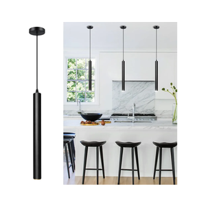 OKELI Modern Pendant Lights 4000K LED Dimmable Pendant Light Fixtures Pendant Lighting for Kitchen Island,Bar,Bedroom, 15.7inch, 10W, ETL, 1Pack