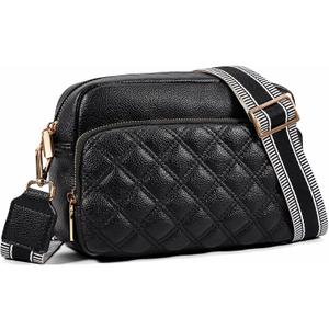 Small Crossbody Purses for Women,Vegan Leather Crossbody Bags Trendy, Quilted Purses for Women | Vegan Leather, | Trendy| Quilted