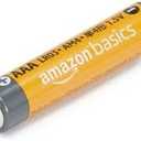 Amazon Basics AAA Alkaline High-Performance Batteries, 1.5 Volt, 10-Year Shelf Life, 20 count (Pack of 1) (EXP: 01/2031)