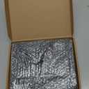 GreenLaw Keyboard Case for iPad mini 7 A17 Pro(2024) & Mini 6 (2021) 8.3", 360 Rotate Case for iPad mini 7th/6th Generation, Touchpad Keyboard with 7 Color Backlit, Type-C Rechargeable, Black