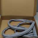 Upgraded WPW10714545 Freezer Door Gasket for Whirlpool Kenmore, 21.06 x 34.25 W10164045 Refrigerator Door Gasket fit for Maytag & Kitchen Aid Freezer Door Seal Replace Part W10191103, W10443322
