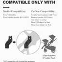 Upper Adapter Accessories Compatible with UPPAbaby Vista, Vista V2, Vista V3 Strollers/Bassinet, Toddler Sea, Infant Car Seats(Aria, Mesa V2, Mesa Max)