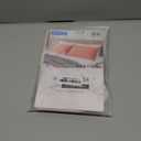 100% Cotton Standard Pillowcases Set of 2, Deep Dream 600 Thread Count Pillow Cases, 20x26 Inches, Super Soft and Breathable Envelope Closure (Cream)