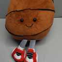 Cute Basketball Stuffed Animal Funny Basketball Gift, Soft Ball Plush with Legs Adorable Sports Throw Pillow for Boys Girls Room Decor