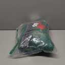 SUOSDEY Women's Christmas Onesie, Unisex Hooded Zip-Up Jumpsuit Pajamas with Pockets & Belt Green, XL