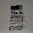 Small Bifocal Reading Glasses Women Blue Light Computer Reader Clear Top Cateye Ladies Designer Stylish Eyeglasses