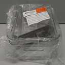 BINO | Plastic Storage Bins, Small - 2 Pack, Clear | THE SOHO COLLECTION | Pantry Organizers and Storage Containers Fridge Organizer Bins Kitchen Cabinet Organizer Medicine Cabinet Bin