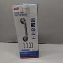TAILI Shower Grab Bar 2 Pack 16 Inch Suction Grab Bars for Bathtubs & Showers, Heavy Duty Shower Handle Removable Shower Handrails for Elderly and Seniors, No Drilling Waterproof, Silver