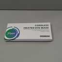 Heated Eye Mask for Dry Eyes, Cordless Warm Eye Compress, 4 Heat Levels, 4-Level Timing, 1000mAh Rechargeable, Blepharitis, Styes, Washable Cover, Travel, Gifts for Family(Black)